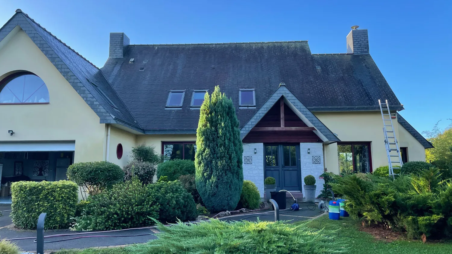 ravalement de facade saint jacques de la lande