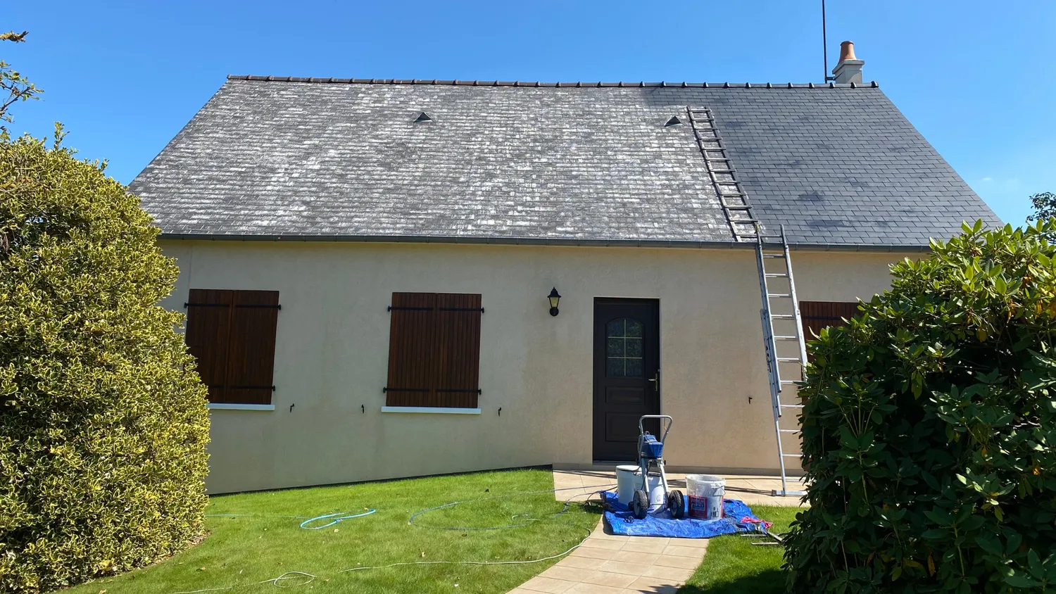 ravalement de facade vern sur seiche